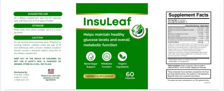 Insuleaf Suppliment